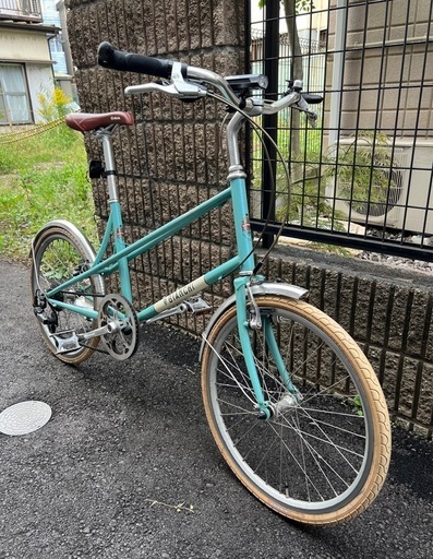 Bianchi Merlo ミニベロ7 LADY メルロー Merlo 東京都 品川区にて ビアンキ Merlo/メルロー 7 LADY ミニベロ 自転車