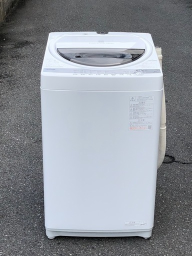 (ジ172)SALE‼️¥17,600(税込み) TOSHIBA 全自動電気洗濯機 6kg 2020年製