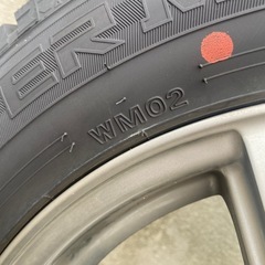 スタッドレスタイヤ(ホイル付)　ダンロップWM02