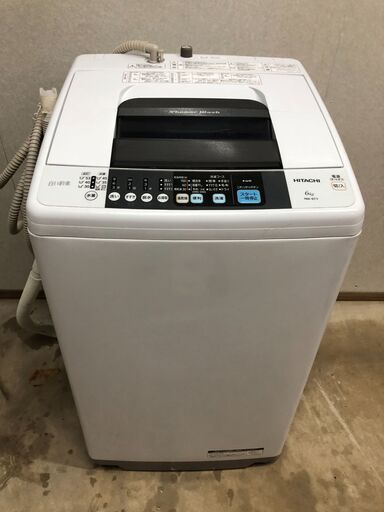 決まりました日立 2014年製 白い約束 NW-6TY 【糸島市内 送料無料】1019-1