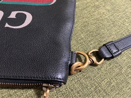 グッチ GUCCI クラッチバッグ  VINTAGE LOGO美品