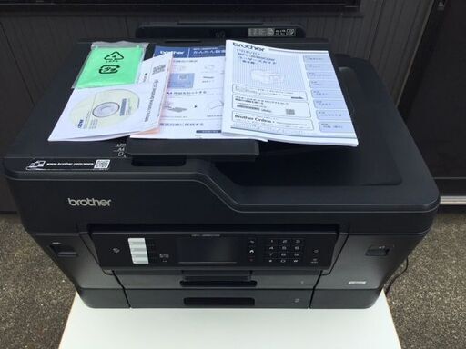 【動作確認済み・美品・良品】 A3 カラー インクジェット複合機　Brother/ブラザー　MFC-J6980CDW　FAX・スキャナー・プリンター