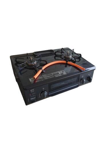 【売ります】パロマ　二口＋水なしグリル付コンロ　LPガス（プロパンガス）用　CIC-S38-2R　2023年製