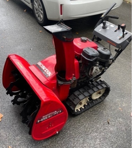 快調 HONDA 除雪機 hs870 実働整備済