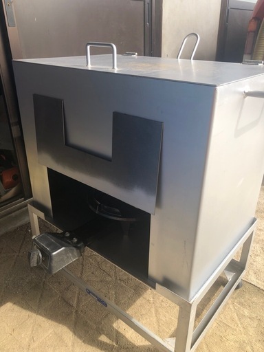 焼き芋機　LPガスコンロ付き　未使用品