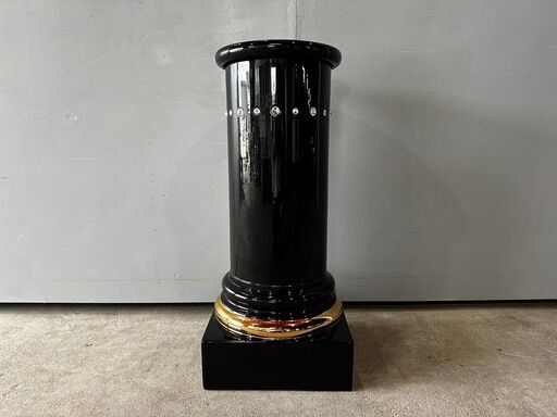 美品『AHURA』アウラ 台座 花台 飾り台 オブジェ 陶器 RWmis62 美品『AHURA』アウラ ceramic 台座 花台 飾り台 オブジェ コラム