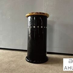 美品『AHURA』アウラ ceramic 台座 花台 飾り台 オブジェ コラム 
