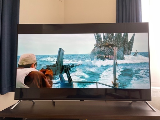 チューナーレステレビ 50インチ 4K