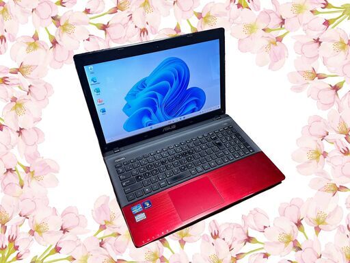 【中古・超美品】ASUS K55A Windows11 SSD→240GB メモリ→8GB すぐ使える