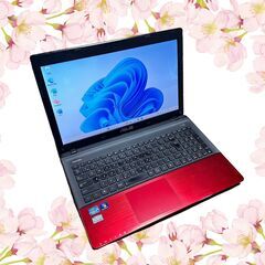【販売済】ASUS/K55A/Windows11/SSD:240GB/メモリ:8GB/すぐ使える 販売済】ASUS/K55A/Windows11/SSD:240GB/メモリ:8GB/すぐ使える