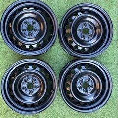beni ① 10系シエンタ 後期モデル 純正15インチ スチールホイール 現行シエンタ10系 純正 スチールホイール 15インチ 5穴 4個セット 15インチ