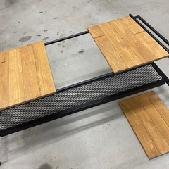 ホナグッズ　アイアンテーブル、ローテーブルセット　キャンプ