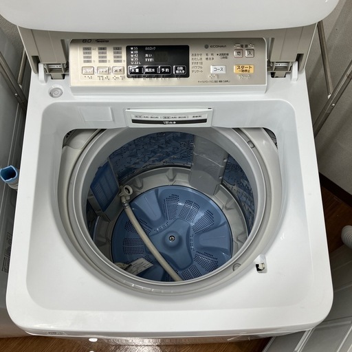 全自動洗濯機 Panasonic NA-FA80H1 2015年製 17,600円