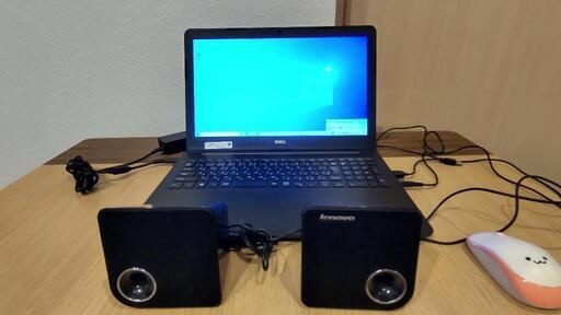 DELL ノートPC LATITUDE3550 Intel Core i3-5005U 500GB Windows10Home ワイヤレスマウス スピーカー付
