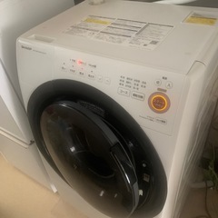 引き取り限定●SHARP ドラム式洗濯機 2021年製 7kg 稼働確認OK 概要 | ES-X11B | 洗濯機：シャープ