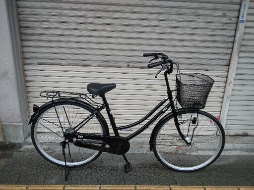 Fit'z[フィッツ]26吋 ファミリーサイクル 変速なし/LEDオート(ブラック)