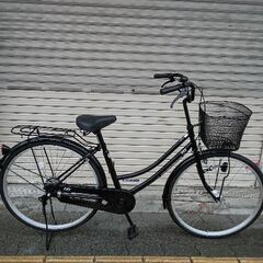 Fit\'z[フィッツ]26吋 ファミリーサイクル 変速なし/LEDオート(ブラック)