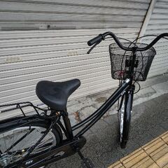 Fit\'z[フィッツ]26吋 ファミリーサイクル 変速なし/LEDオート(ブラック)