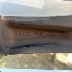 冬タイヤ用に☆スペアに☆美品アルミホイール　18x7 1/2J　
