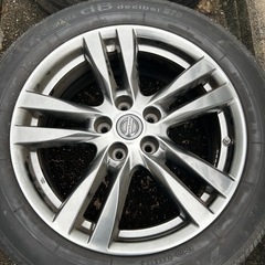 冬タイヤ用に☆スペアに☆美品アルミホイール　18x7 1/2J　