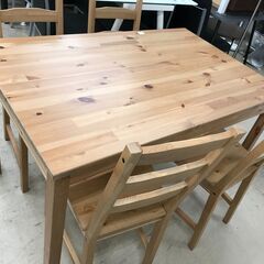 【IKEA】 JOKKMOKK テーブル&イス5点セット　※直接引渡限定　藤沢市 IKEA】 JOKKMOKK テーブル&イス5点セット ※直接引渡限定 藤沢市