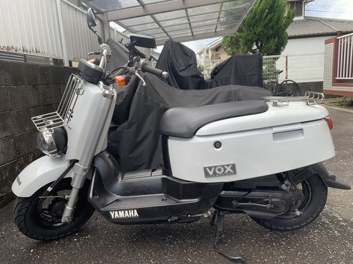 50cc 原付　スクーター　低走行　自賠責あり　ヤマハ　YAMAHA ボックス　デラックス　VOX