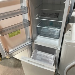 SHARP 2022年製2ドア冷蔵庫 SJ-D18H-W