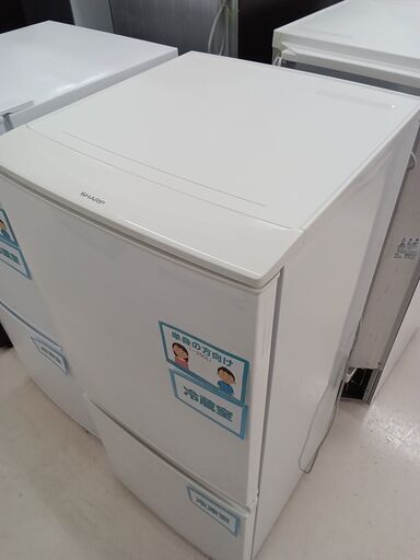☆ジモティ割あり☆ SHARP 冷蔵庫 SJ-D14C-W 137L 17年製 動作確認