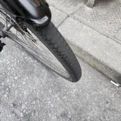 クロスバイク　２７インチ　６変速　サドル　新品　チェーン　新品　配達可能