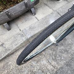 クロスバイク　２７インチ　６変速　サドル　新品　チェーン　新品　配達可能