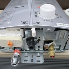 現状品 リンナイ 瞬間湯沸器 寒冷地用 RUS-V51XTK 2018年製 シルバー 都市ガス12A/13A用 元止め式 苫小牧西店