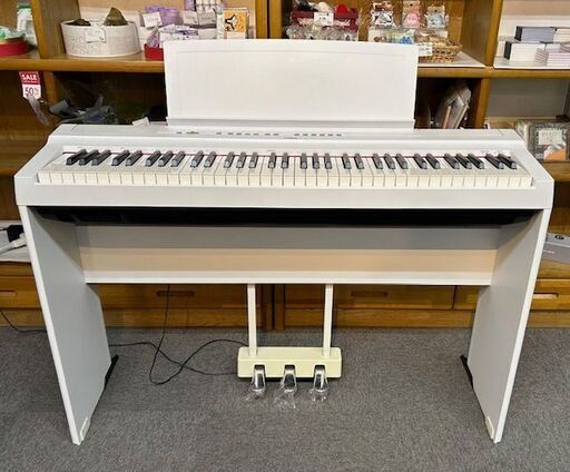 ヤマハ　電子ピアノ　P-121WH　中古　フルセット ヤマハ 電子ピアノ P-121WH 中古 フルセット YAMAHA P-121 73鍵 電子