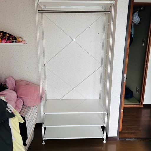 美品　無印良品　　スチールラック　メタルラック