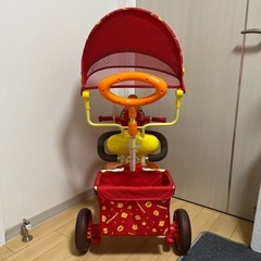 美品】三輪車 アンパンマン デラックスR