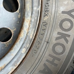 ヨコハマスタッドレス！バリ溝！155/70R13　