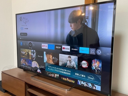 東芝レグザ　55インチテレビ\u0026テレビ台