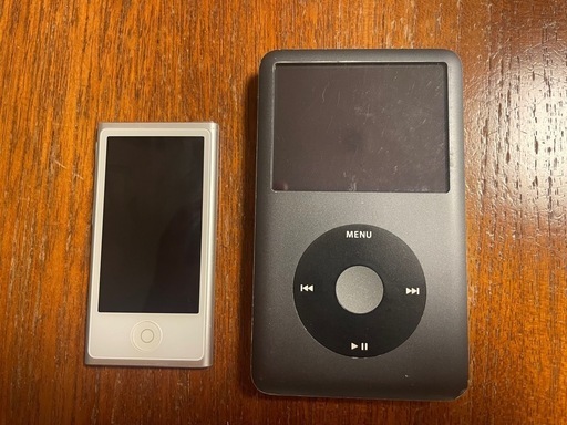 iPod classicとiPod nano
