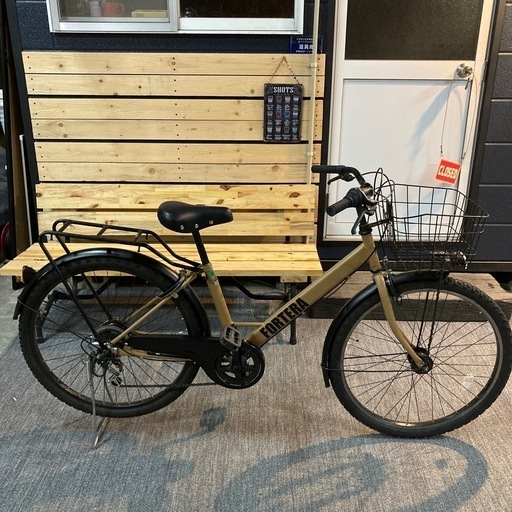 ガレージ®️‼️閉店セール‼️6段切替キレイめ26インチ自転車FORTERA‼️