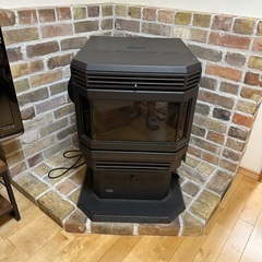 作動品】エンバイロ ペレットストーブ 暖炉 相場600,000万前後