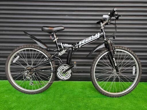 【折り畳み自転車】OTOMO オオトモ Ray URBAN レイアーバン 26インチ【引取限定・現状渡し】三重県