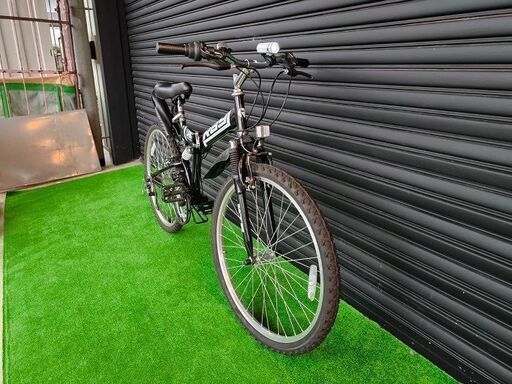 直送 代引き不可】 OTOMO 折りたたみ自転車 Raychell MTB-2618RR 18段 