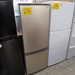 1019C SHARP 2ドア冷蔵庫 167L