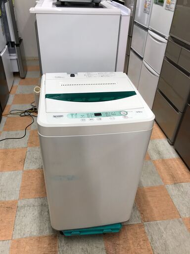 洗濯機 ヤマダ YWM-T45G1 2019年製 W(幅)56.5×D(奥行き)53.4×H(高さ)89.0cm ※保証6ヶ月