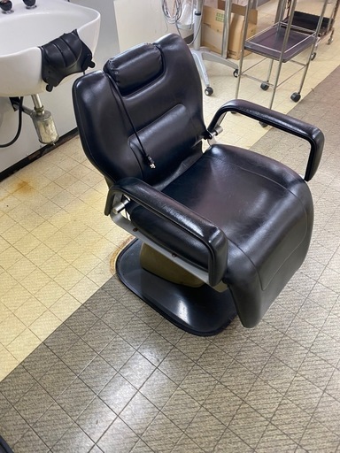 2台目) 散髪椅子 タカラベルモント 電動昇降 SET JET 理容椅子 業務用