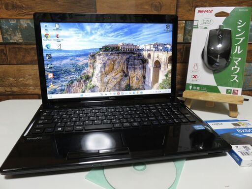 美品！◇最新windows11ノートPC◇快適！高速起動\u0026webカメラ付き◇年賀状作成OK◇爆速新品SSD+高性能core i3◇NEC VK24L-F/メモリ4GB/office/無線LAN/15.6型ワイド/N155