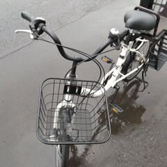 20インチ 🚲 チャイルドシート付 中古 自転車 15,800円 🔄3段切替 💡オートライト付 新規防犯登録料コミ 468