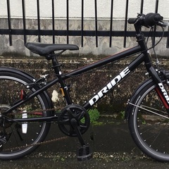 ＜整備美品車＞あさひ・DRIDE 20インチ・ジュニアクロスバイク・シマノ外装6段変速・ブラック 整備美品車＞あさひ・DRIDE 20インチ・ジュニアクロスバイク・シマノ
