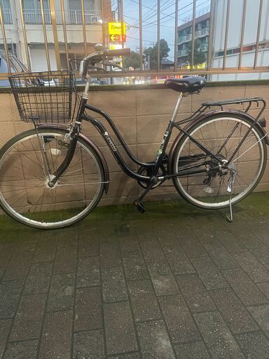 リサイクルショップどりーむ荒田店 No1500 自転車　シティサイクル　２６インチ　ギア切り替え付き♪　LEDオートライト付き♪