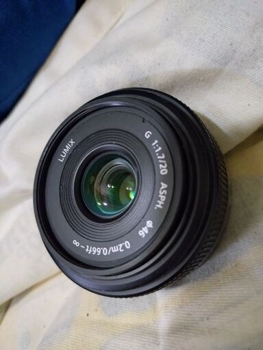 優良品　Panasonic LUMIX G 20mm F1.7