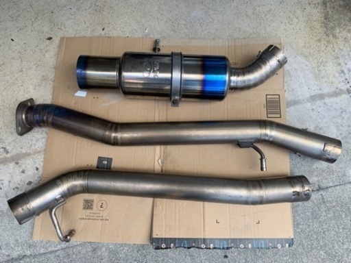 インプレッサwrx GDB 東名マフラー